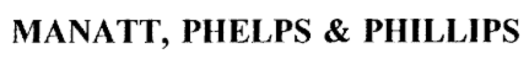 Manatt, Phelps, & Phillips